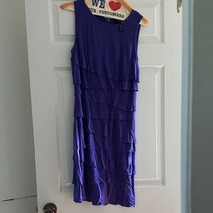 Laundry by Shelli Segal size 6 women’s Purple Sleeveless Dress